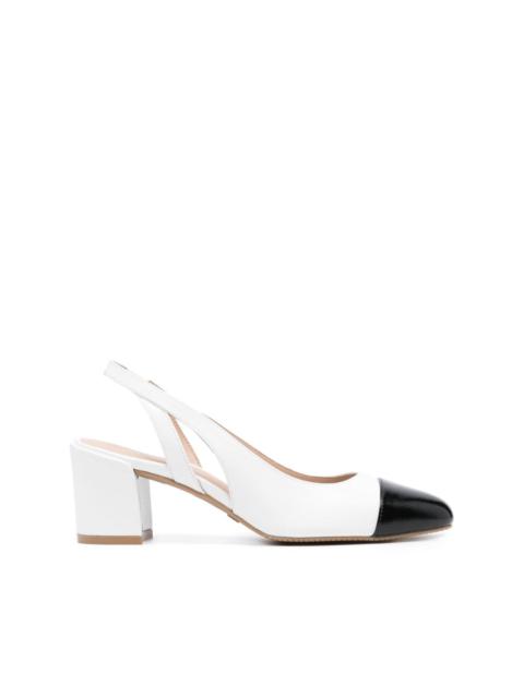 Stuart Weitzman Sleek Slingback 60mm leather pumps