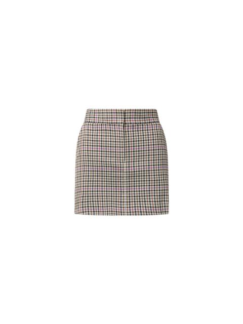 VERONICA BEARD ELARA PLAID SKIRT