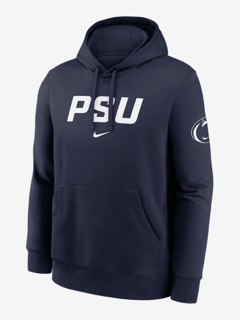 Nike Penn State Club 2-Hit Nickname Men's Nike College Pullover Hoodie