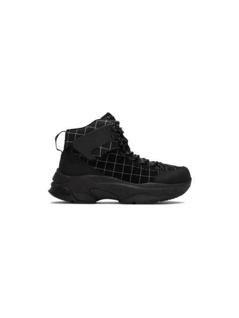 UNDERCOVER Black Grid Boots