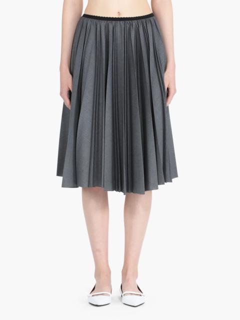 N°21 PLEATED SKIRT