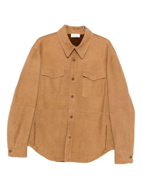 The Row button-down flap-pocket shirt jacket