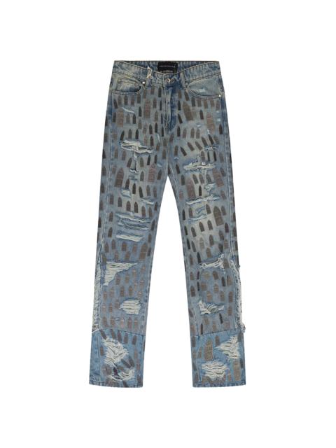 WHO DECIDES WAR MAX HARDWARE SKINNY JEANS "BLUE" 1120760008SS24