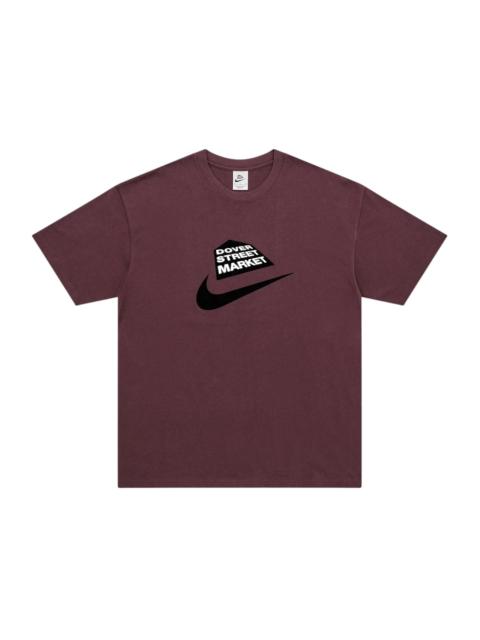 Nike x DSM Dover Street Market T-shirt Burgundy