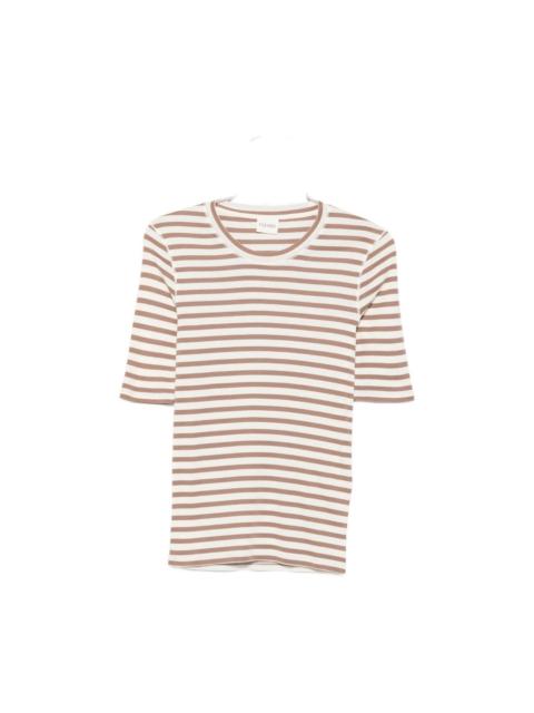 CLOSED Cotton blend striped t-shirt