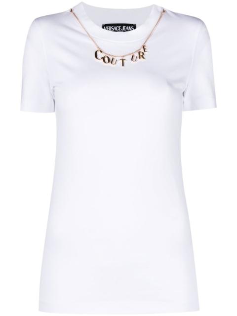 VERSACE JEANS COUTURE round-neck short-sleeve T-Shirt