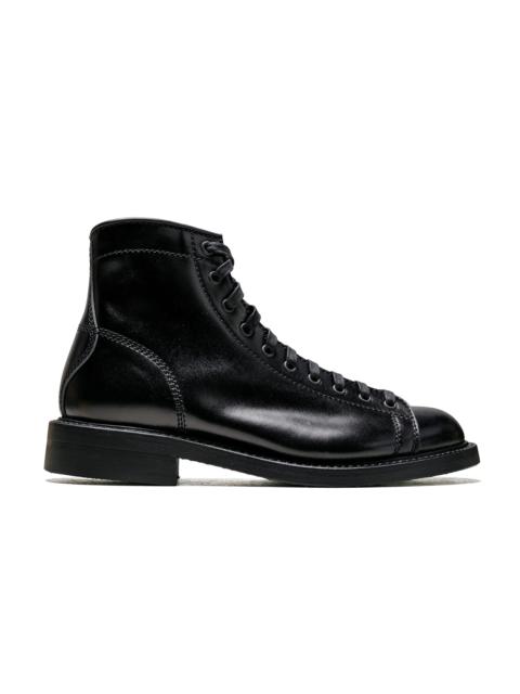 JOHN LOFGREN Monkey Boots Shinki Hikaku Shell Cordovan Black Ops