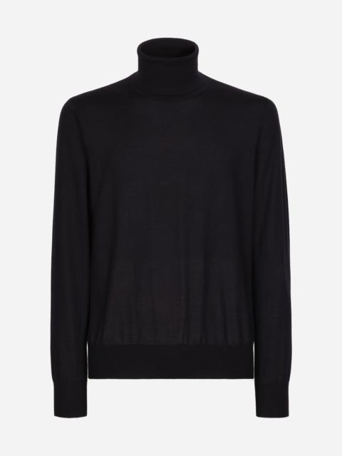 Dolce & Gabbana Extra-fine cashmere turtleneck sweater