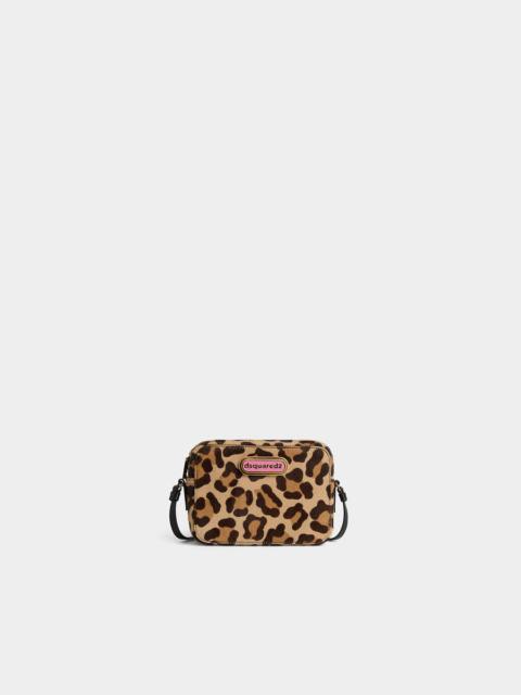 DSQUARED2 LEOPARD PRINT CROSSBODY