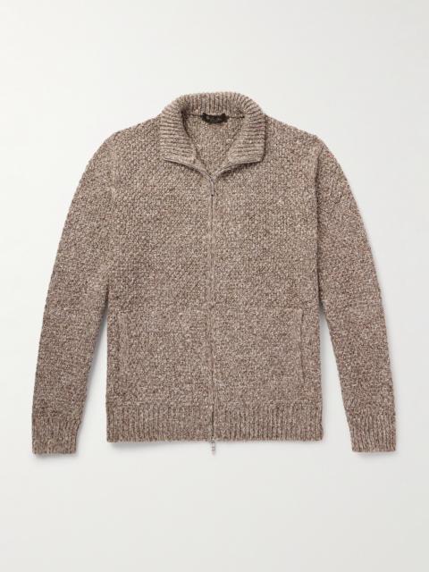 Loro Piana Silk and Cashmere-Blend Zip-Up Cardigan