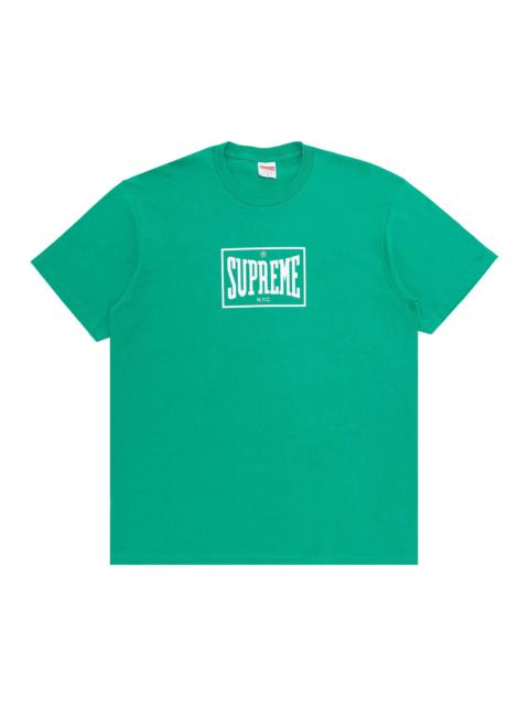 Supreme Warm Up Tee 'Green'