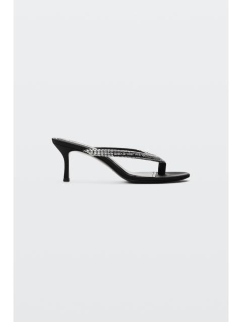 Alexander Wang courtney 65mm thong logo sandal