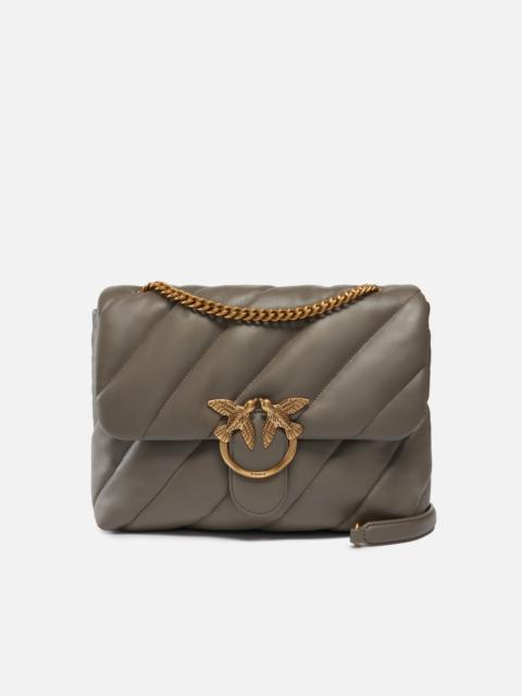 PINKO LARGE SHOULDER BAG LOVE BAG PUFF MAXI QUILT