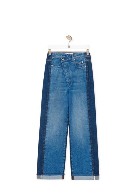 Loewe Deconstructed jeans in denim