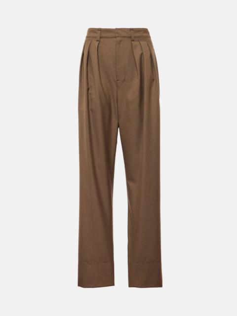 Lemaire wide-leg silk trousers