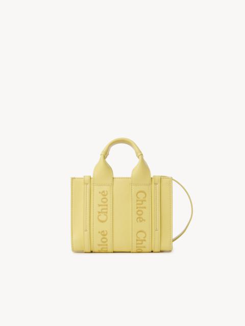 Chloé MINI WOODY TOTE BAG