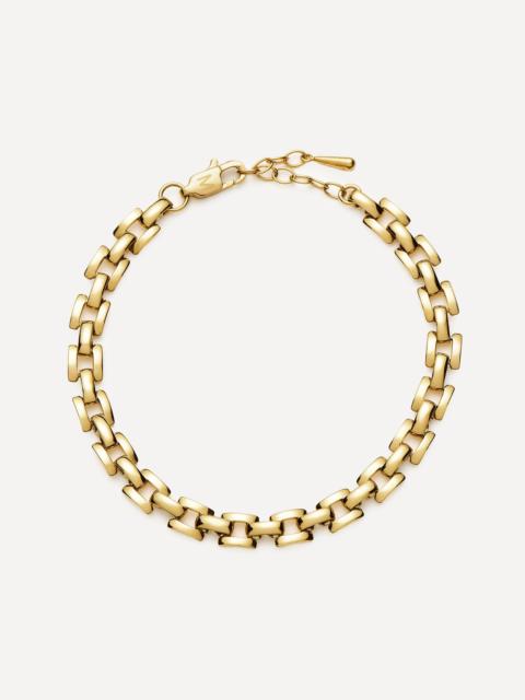 MISSOMA 18ct Gold-Plated Timepiece Link Chain Bracelet