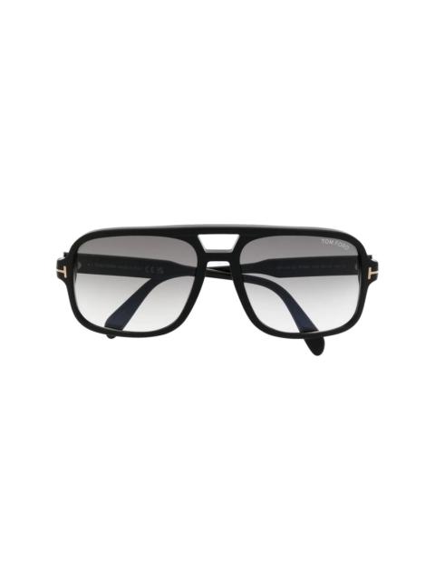 TOM FORD pilot-frame tinted sunglasses