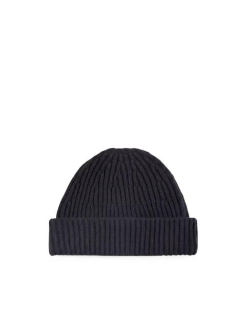 NN07 turn-up-brim beanie hat