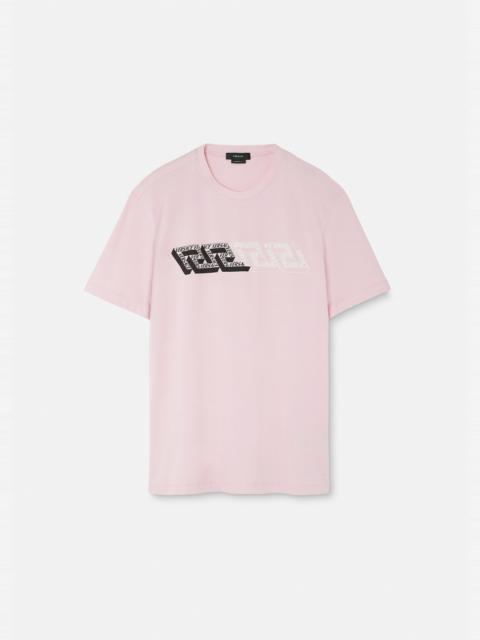 VERSACE La Greca Logo T-Shirt