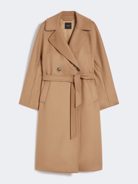WEEKEND Max Mara 한국어 Double-breasted 모직 미디 코트