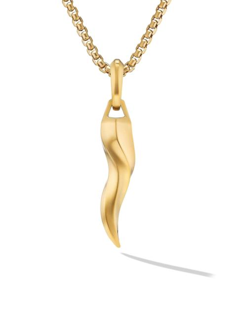 DAVID YURMAN Men's Cornicello Amulet in 18K Yellow Gold, 30MM - Gold