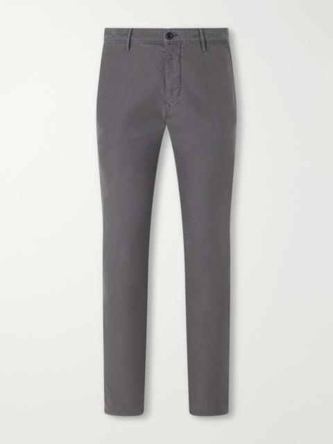 SLOWEAR Incotex Slim-Fit Straight-Leg Stretch-Cotton Trousers