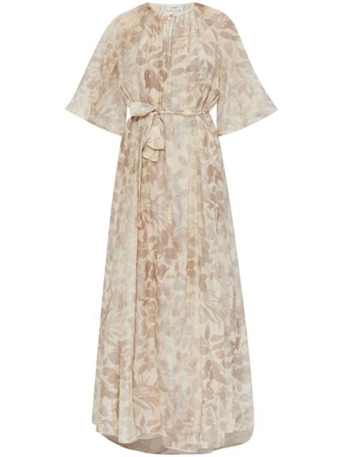 forte_forte printed maxi dress