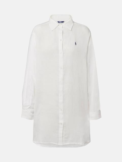 Polo Ralph Lauren Oversized linen and cotton shirt