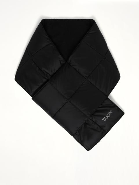 TAION Basic Down Scarf in Black