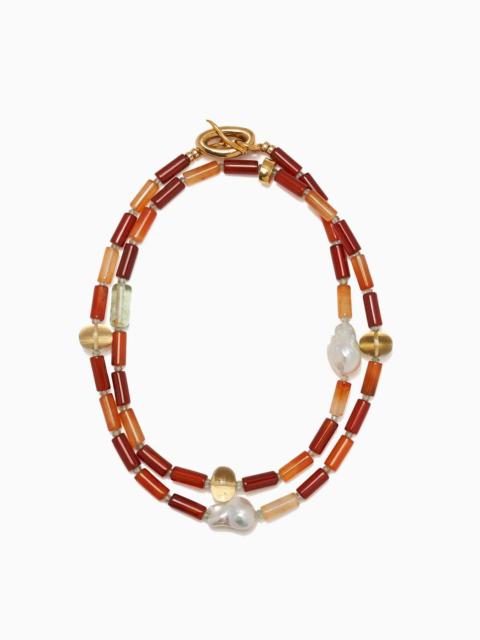 LIZZIE FORTUNATO Circo Necklace in Stone Fruit