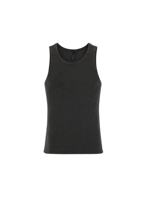 entire studios ARCHIVE RIB TANK WASHED BLACK