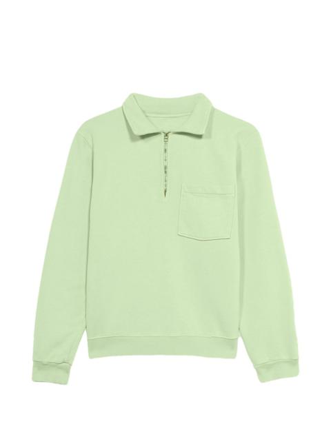 FORTELA Yale zip chest-pocket polo shirt