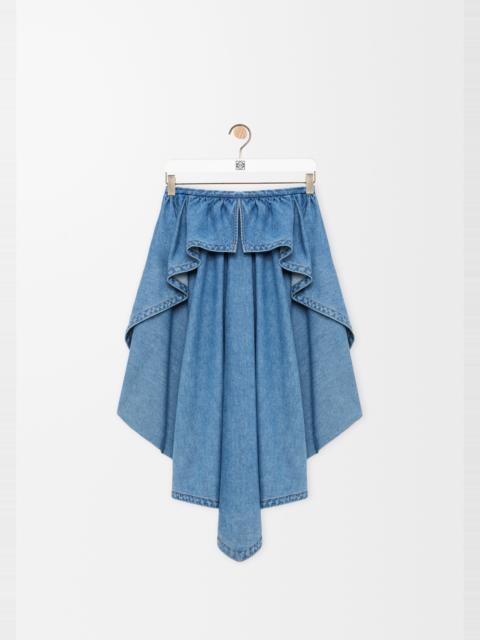 Loewe Skirt in denim