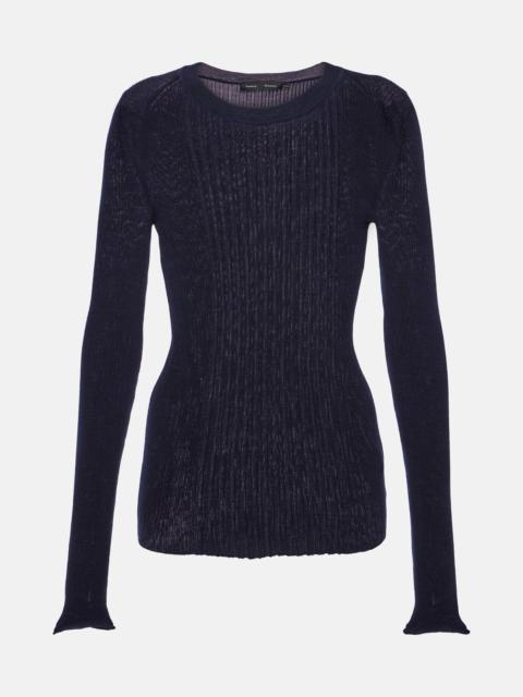 Cassidy wool and silk sweater