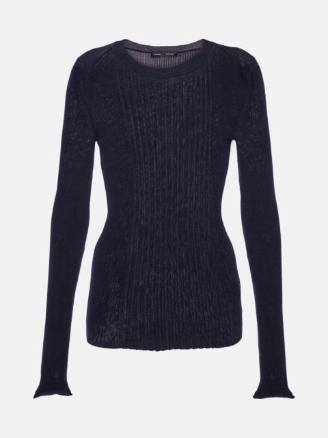 Proenza Schouler Cassidy wool and silk sweater