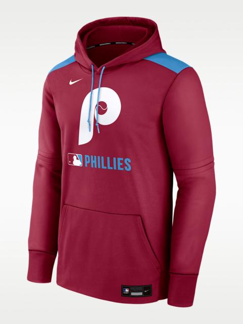 Nike Philadelphia Phillies Authentic Collection Men's Nike Therma MLB Pullover Hoodie