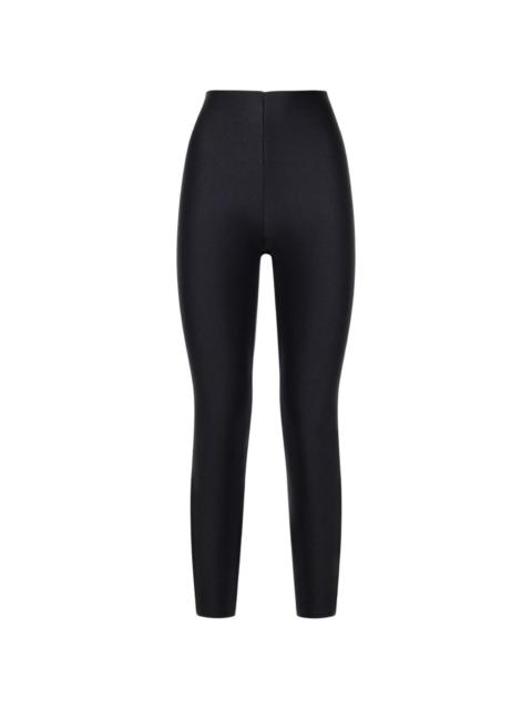 THE ANDAMANE Holly high-shine slim-fit leggings