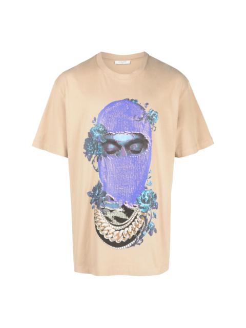 Mask Roses logo-print T-shirt