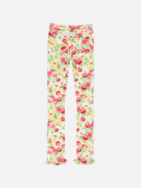 Acne Studios Printed casual trousers - Pink/multi