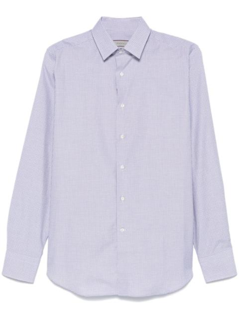 Canali checked shirt
