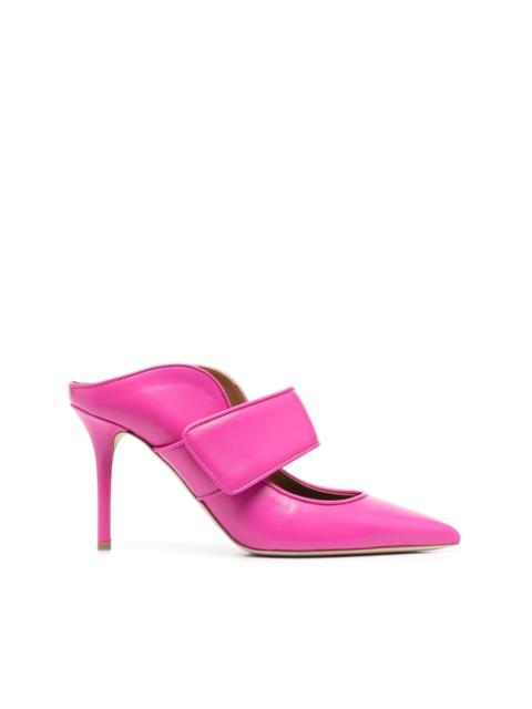 MALONE SOULIERS pointed-toe leather mules