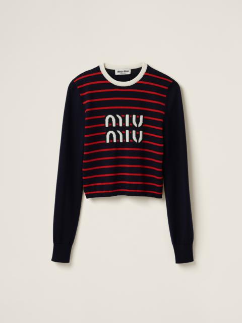 Miu Miu Wool crew-neck sweater