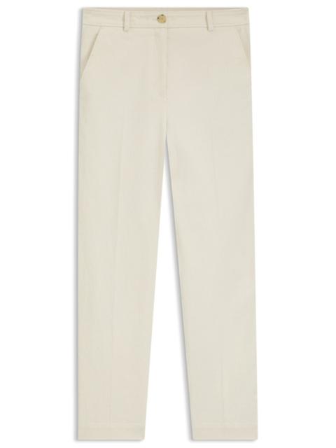 BOSS REGULAR-FIT TROUSERS IN CORDUROY