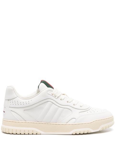 White Re-Web Low-Top Sneakers