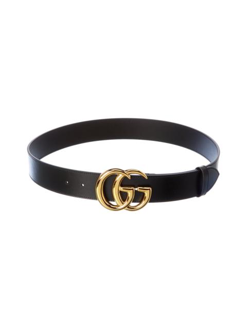 GUCCI Gucci GG Marmont Leather Belt