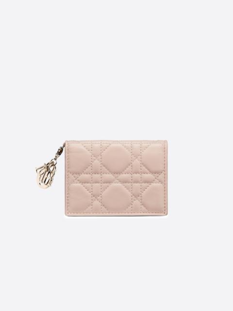 Dior Lady Dior Flap Card Holder