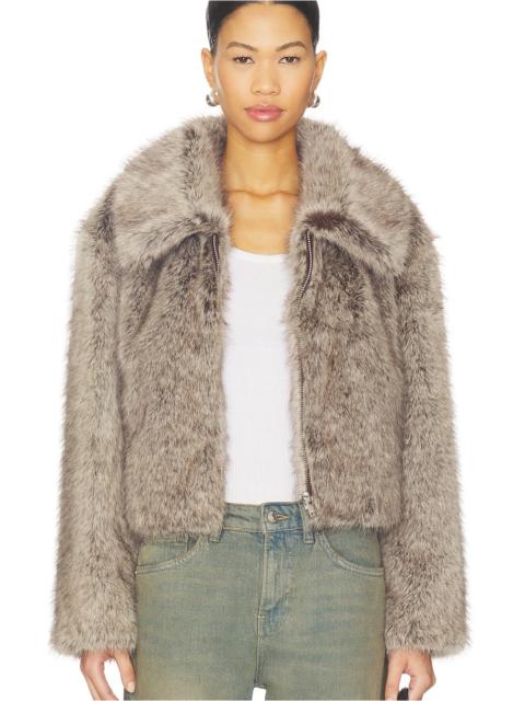 LAMARQUE Nova Faux Fur Jacket