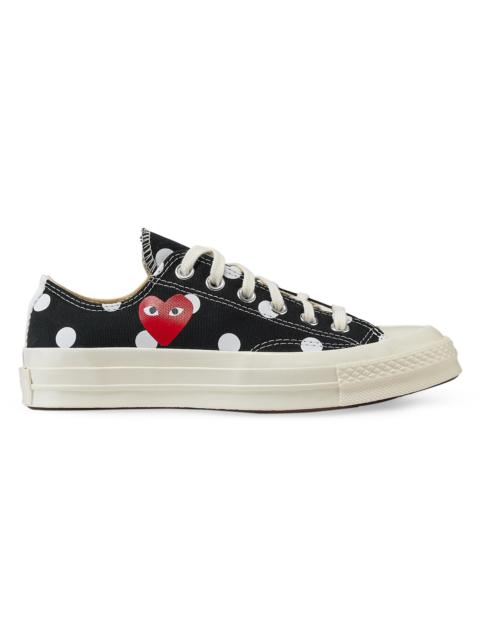 Comme des Garçons PLAY Women's CdG PLAY x Converse Women's's Chuck Taylor All Star Polka Dot Low-Top Sneakers - Black