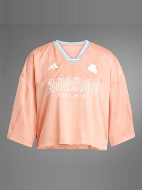 adidas Tiro Cut 3-Stripes Oversized Jersey